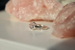 
                  
                    Rose Quartz Crown Ring
                  
                