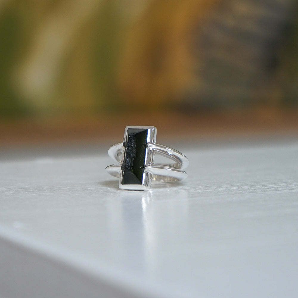 
                  
                    Moldavite Ring II
                  
                