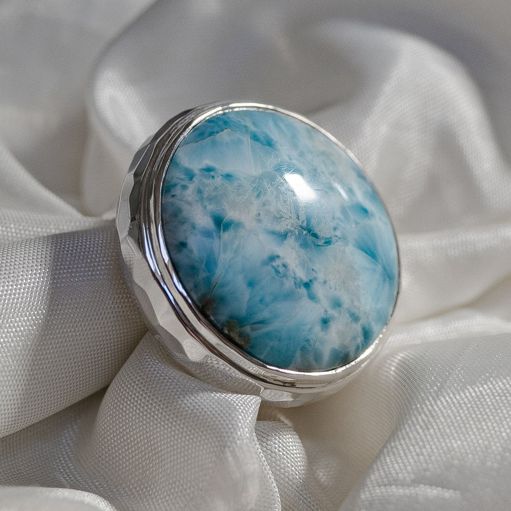 
                  
                    Larimar Dome All Angles Ring
                  
                