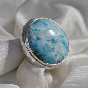 
                  
                    Larimar Dome All Angles Ring
                  
                
