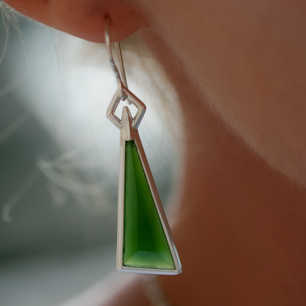 
                  
                    3D Triangle earrings
                  
                